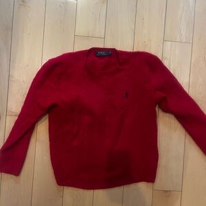 Ralph Lauren Vibrant Red Knit Sweater